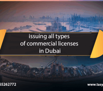 issuing all types of business licenses in Dubai Tasyeir